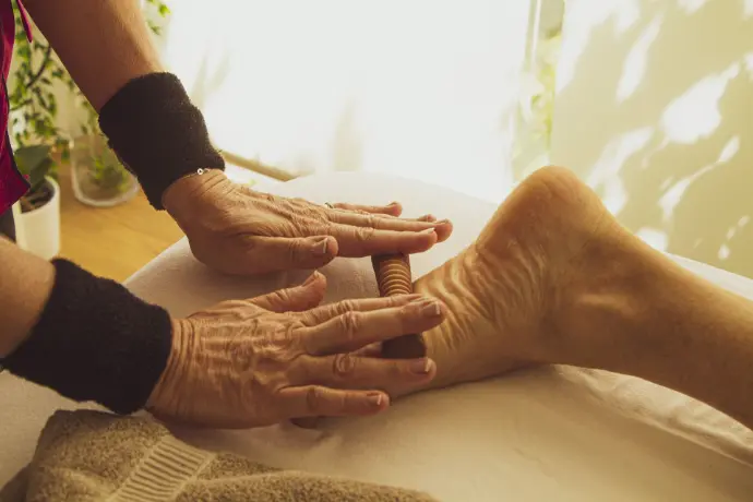 Massage pied